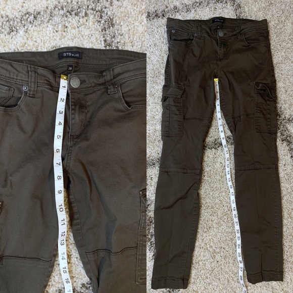 See Thru Soul Cargo Skinny Jeans - Picture 8 of 10